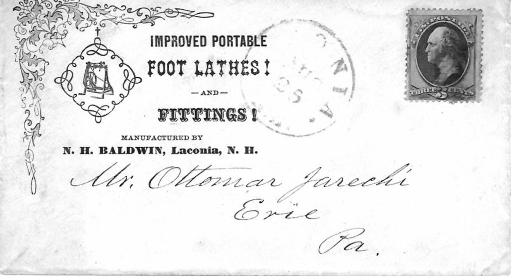 N H Baldwin envelope
